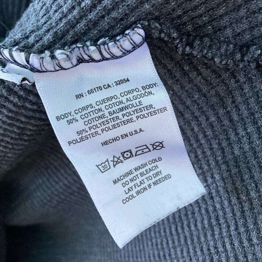 Anthropologie | T.La Sloane Thermal Tunic Carbon Grey Size L - Picture 9 of 9